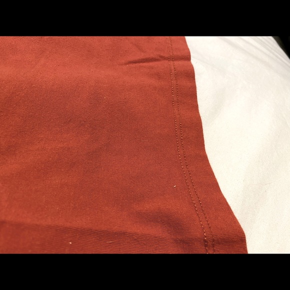 Lulus burnt orange mini skirt - Picture 2 of 4